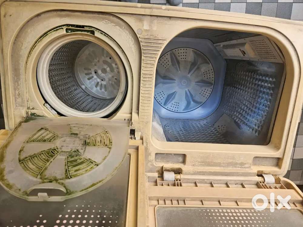 Godrej 8.0 kg semi automatic dual layer tubbs washing machine