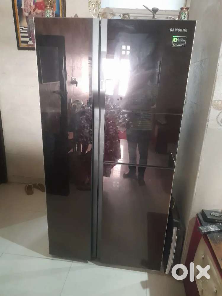 Refrigerator side by side 550 litre Samsung brand
