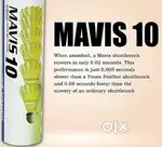 Yonex Mavis 10 Nylon Shuttlecock, Yellow, Pack of 6  Made in Japan