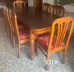 6 seater Teak Dining Table