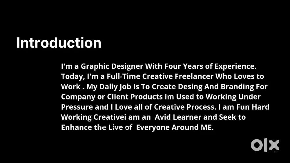 Graphic designer