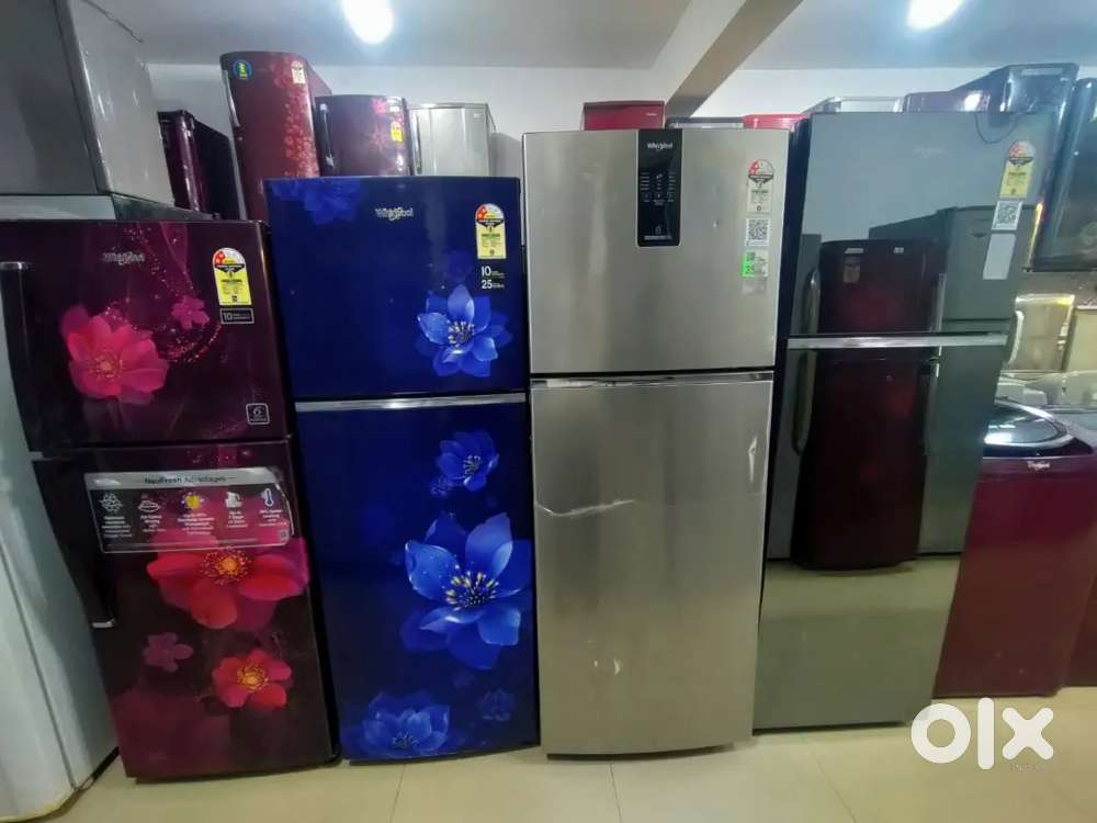 #101 double door refrigerator with warranty &