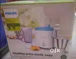 Philips juicer mixer new condition only two time use