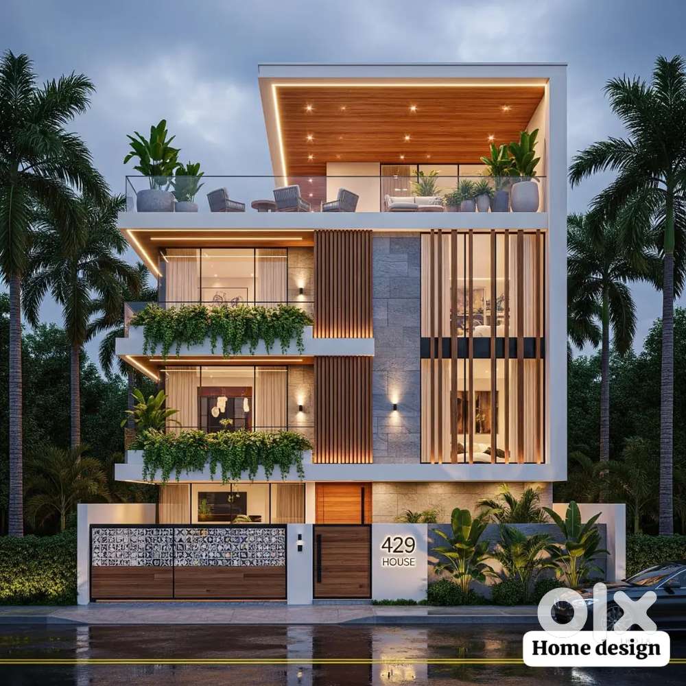 Interior design exterior design all type of drawings