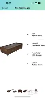 Single Bed with Storage