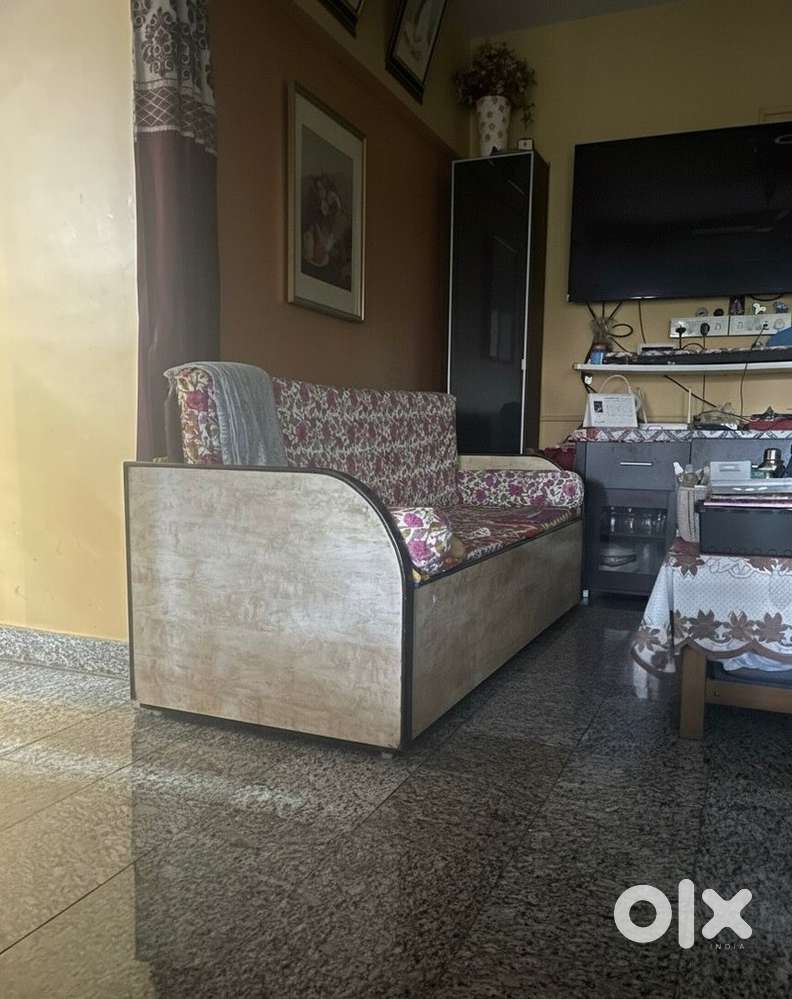 Wooden Sofa with storag