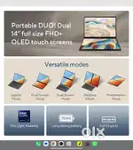 Asus Zenbook Duo Core I9 Ultra 36gb 1tb 3 year insurance