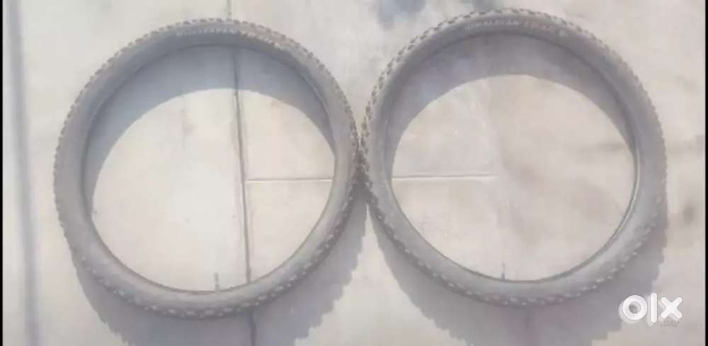 Himalayan 2 tyre & 2 tube full set, original tyre and tube