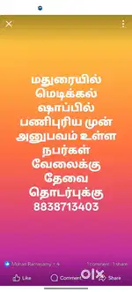 Medical shop sales