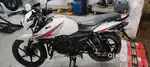 Apche 160 double disc brake uk18 no h  jaldi