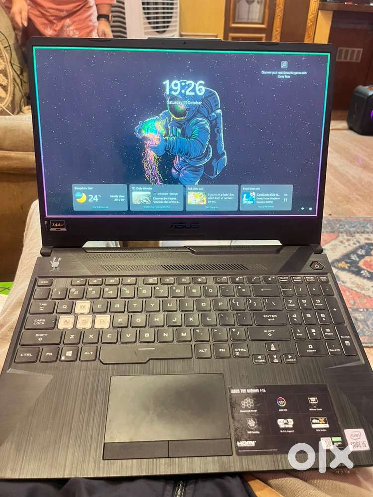 Asus TUF F15 gaming laptop