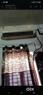 Godrej ac 1.5 tan 2017,18 model with steplezar new warranty