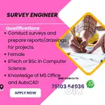 Hiring  SURVEY  ENGINEER