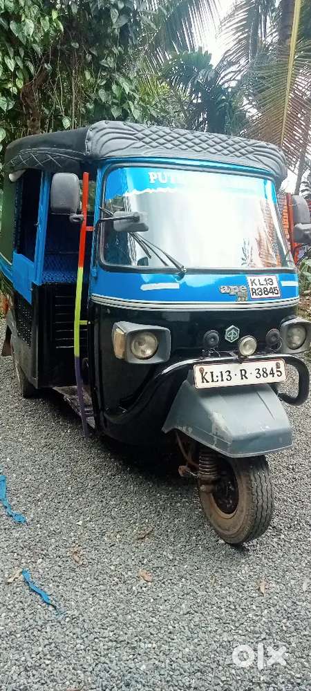 Blue colour Apa passenger private autorickshaw