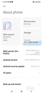 Poco M2 6+2 Ram and 128