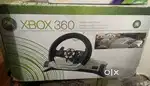 Xbox 360 with Racing Wheel & kinect