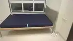 Bed with Mattress at 7k