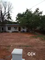 Residential plot with building.
