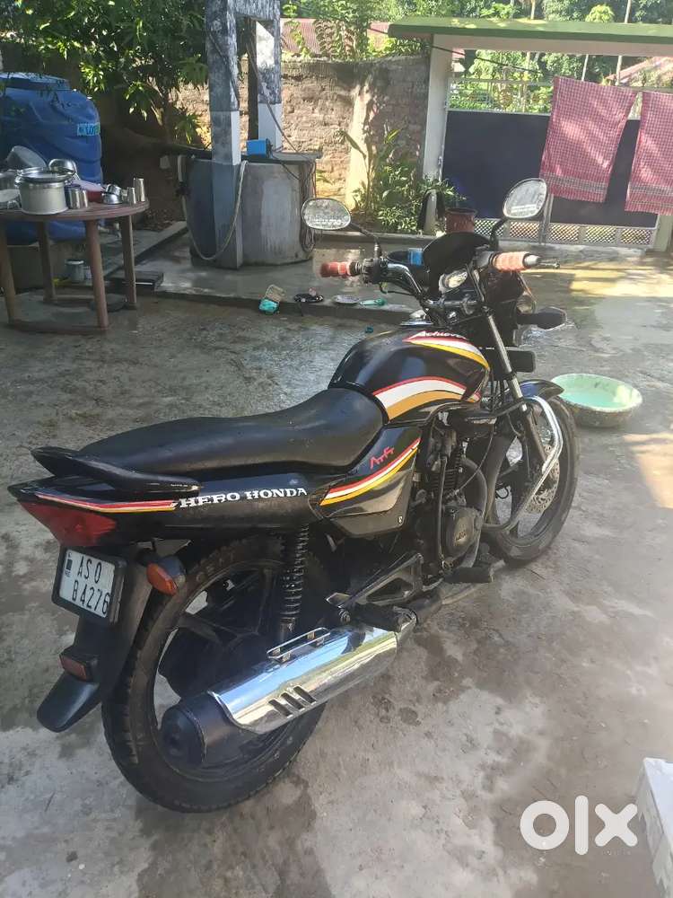 A bike is good condition