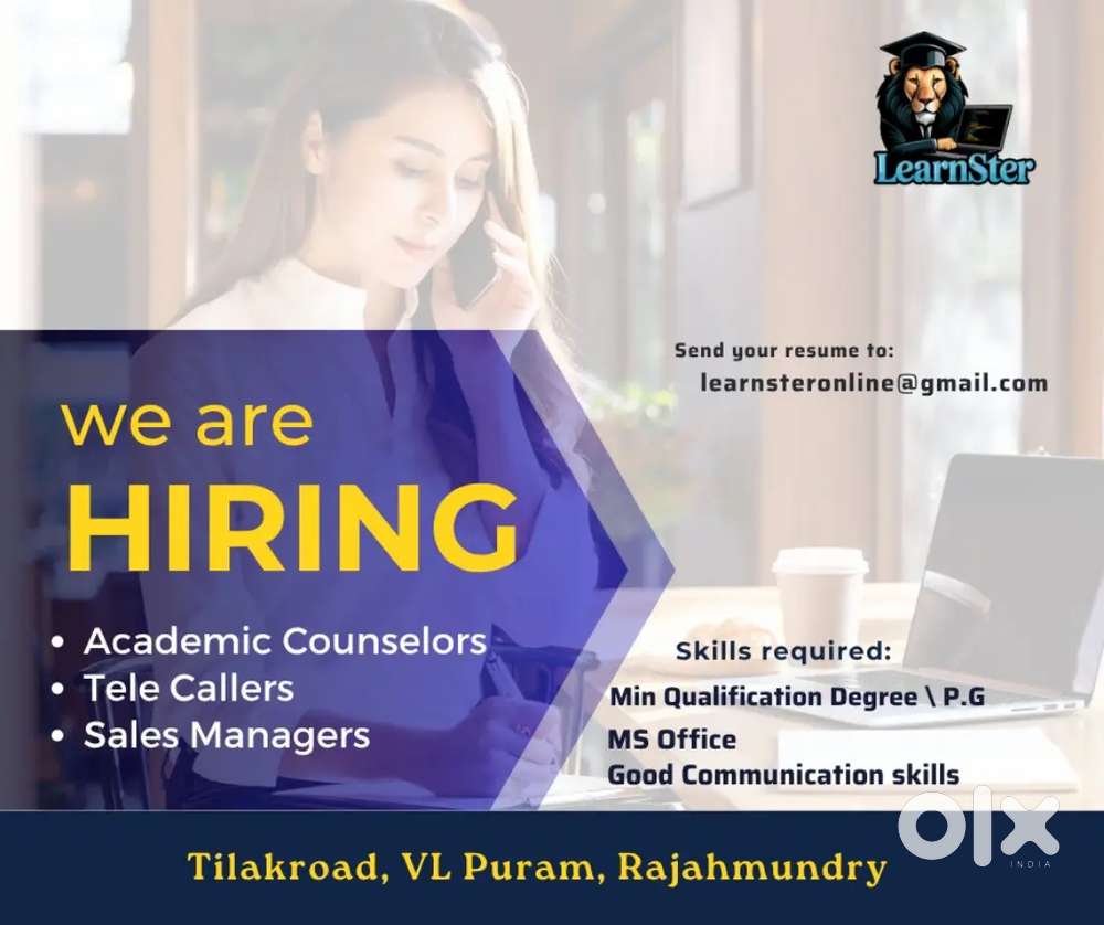 Wanted Telecallers & Academic Advisors – EdTech Company