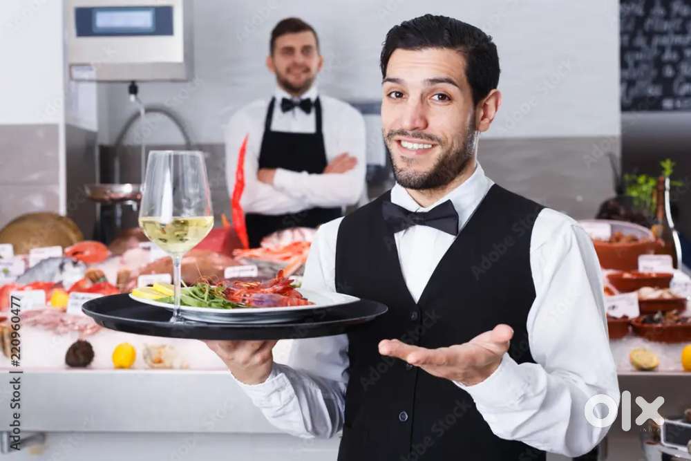 Urgent Required :- Waiter Helper // Asst Assistant Helper Cook // Fre