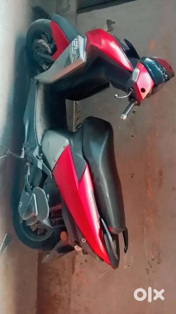 Tvs Ntorq 125cc red colour