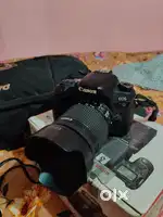 Canon 77D with 18-55 lens in fresh condition