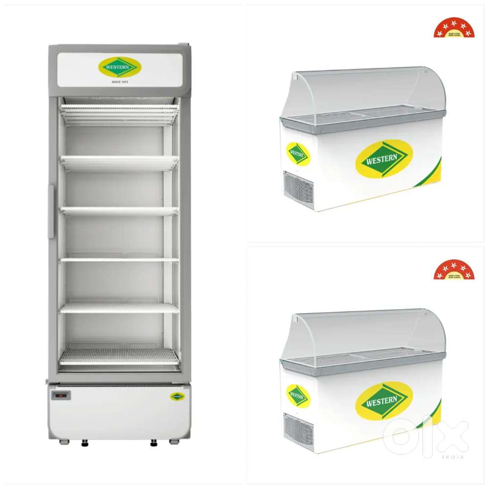 Western Scooping parlour NWHS450G-HC + Single Door Visi Cooler SRC572