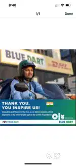 Courier Delivery with Blue Dart in Mannivakkam .