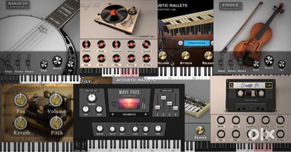 NEW 4TB VST PLUGINS FOR MAC & WINDOWS( audio interface , mic , monitor