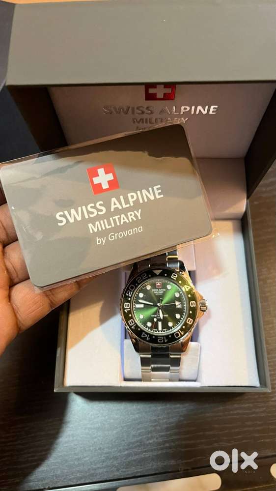 Original Swiss Watch-Alpine Military by Grovana–GMT Master Diver