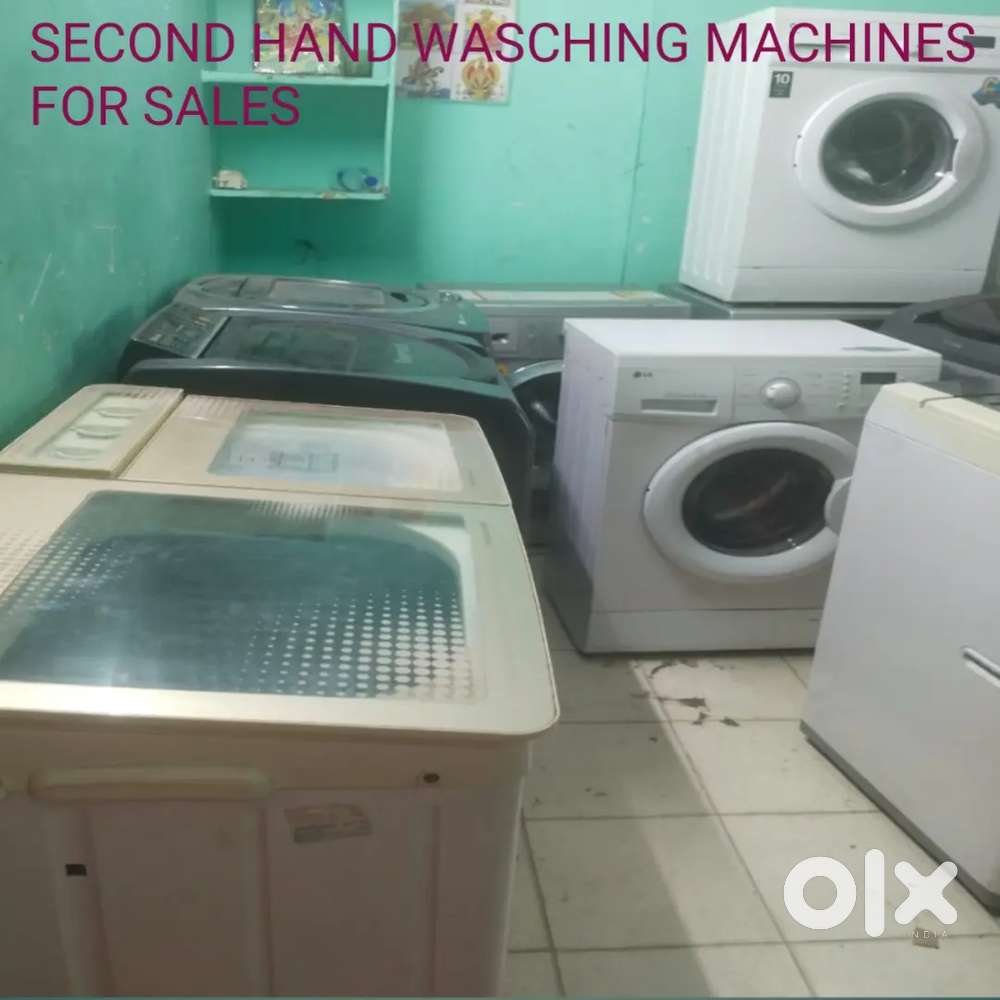 Second hand wasching machines sales
