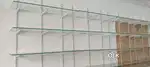 Glass rack  (each glass size 4 feet by 16 inches hard toughen glass )