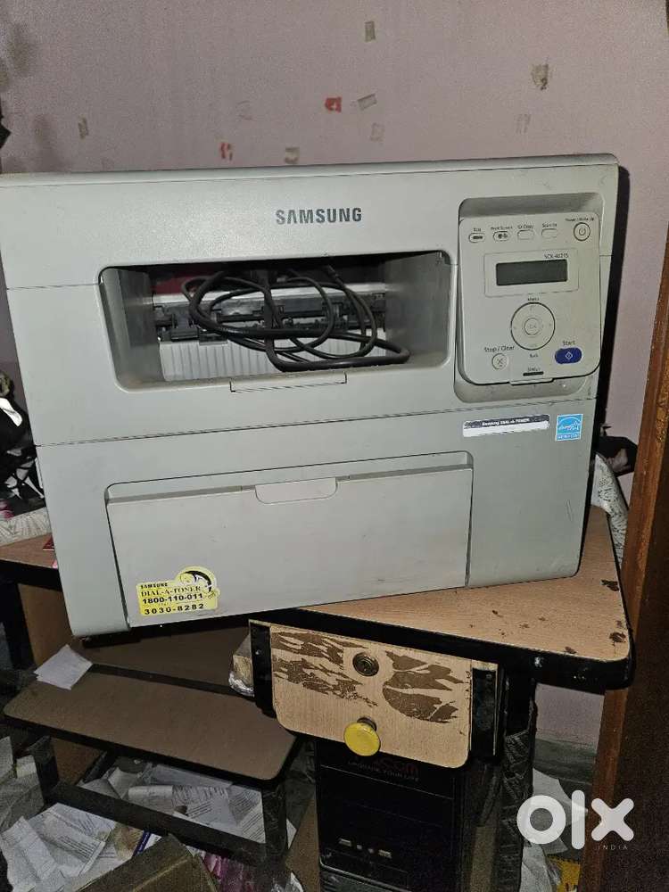 1. Samsung Photocopier + Scanner 2. HP Photocopier Ink Jet printer