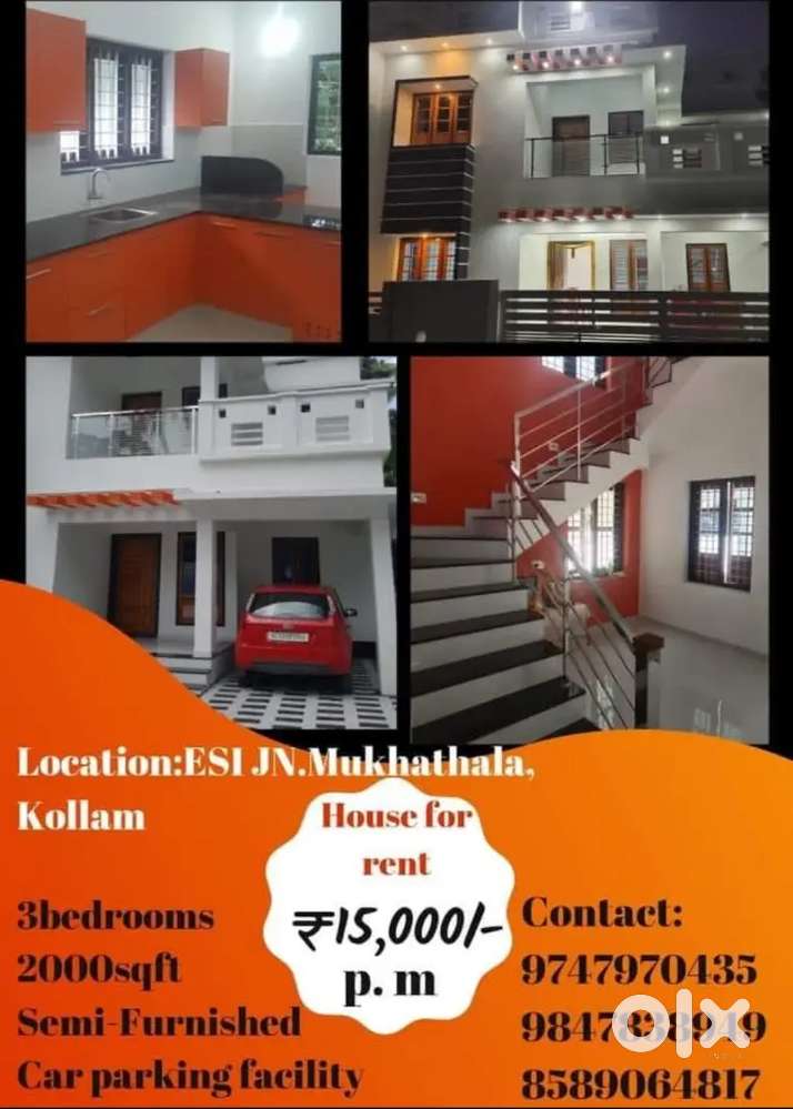 Hous for rent 13000 per month