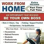 Work from home and work from office available