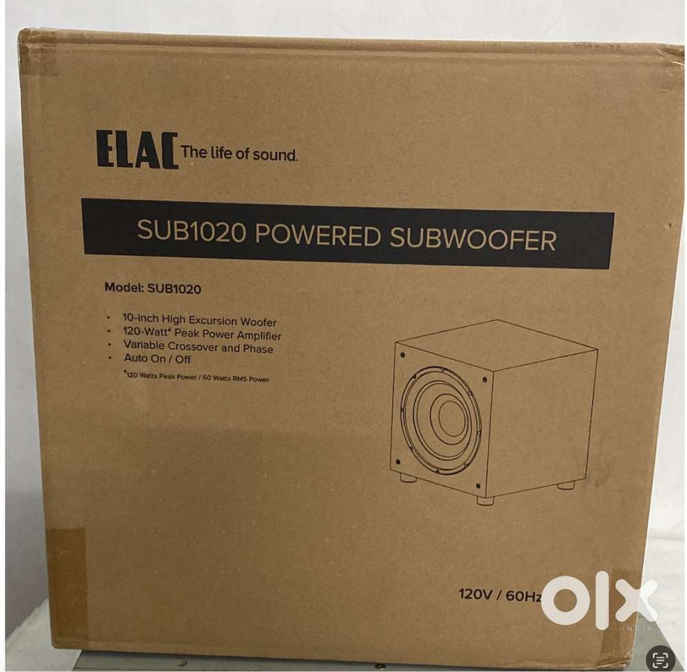 Elac J1020 - 10 Active Subwoofer - New - Sealed