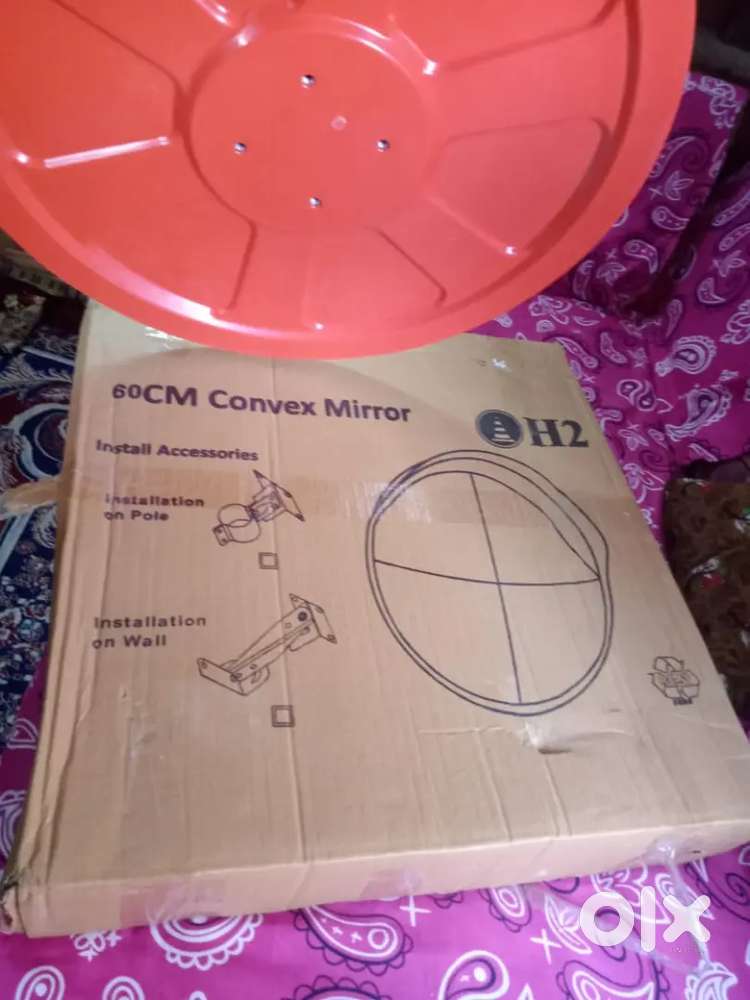 60 CM Convex mirror 4 peace new urgently sale