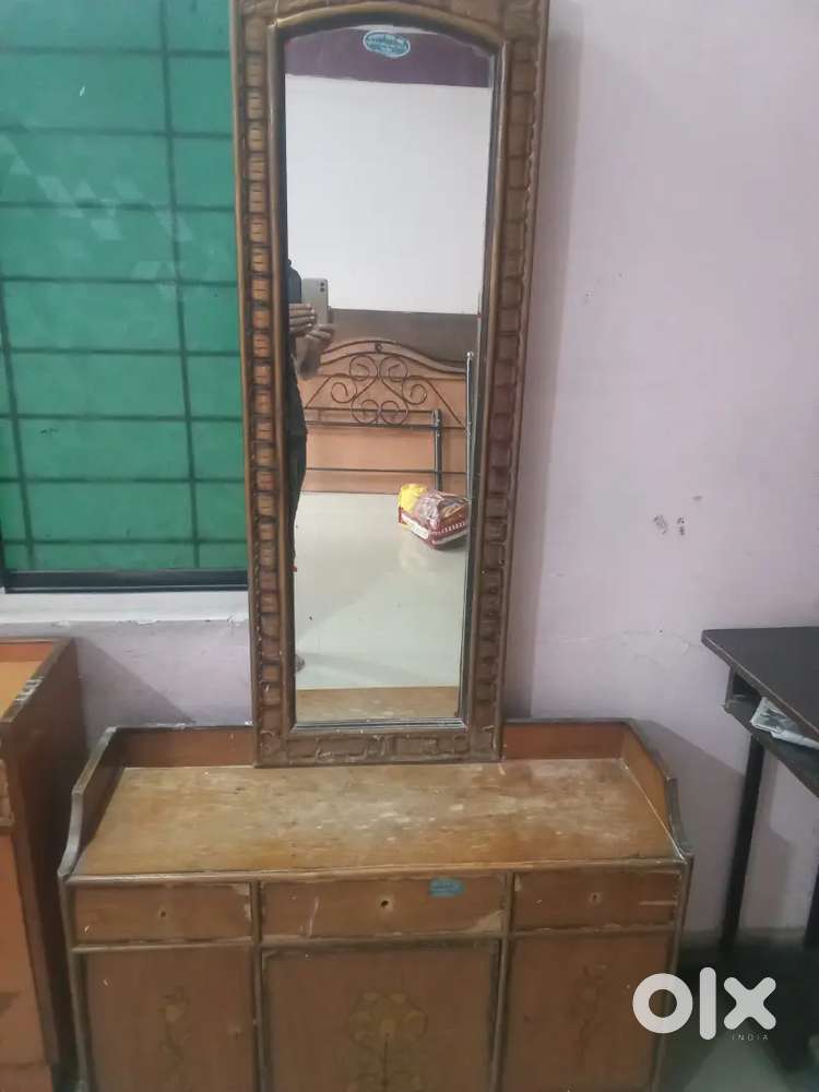 Wooden dressing table + corner table + computer table