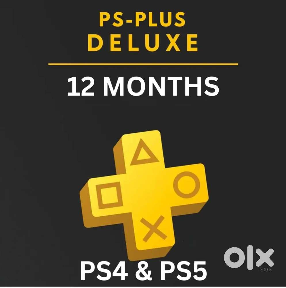 Playstation Plus Deluxe PS5 & PS4 available