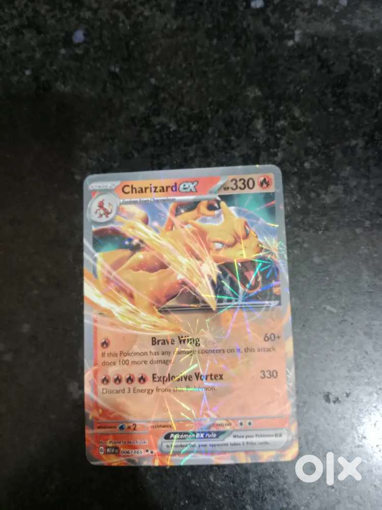 Pokemon card Charizard ex
