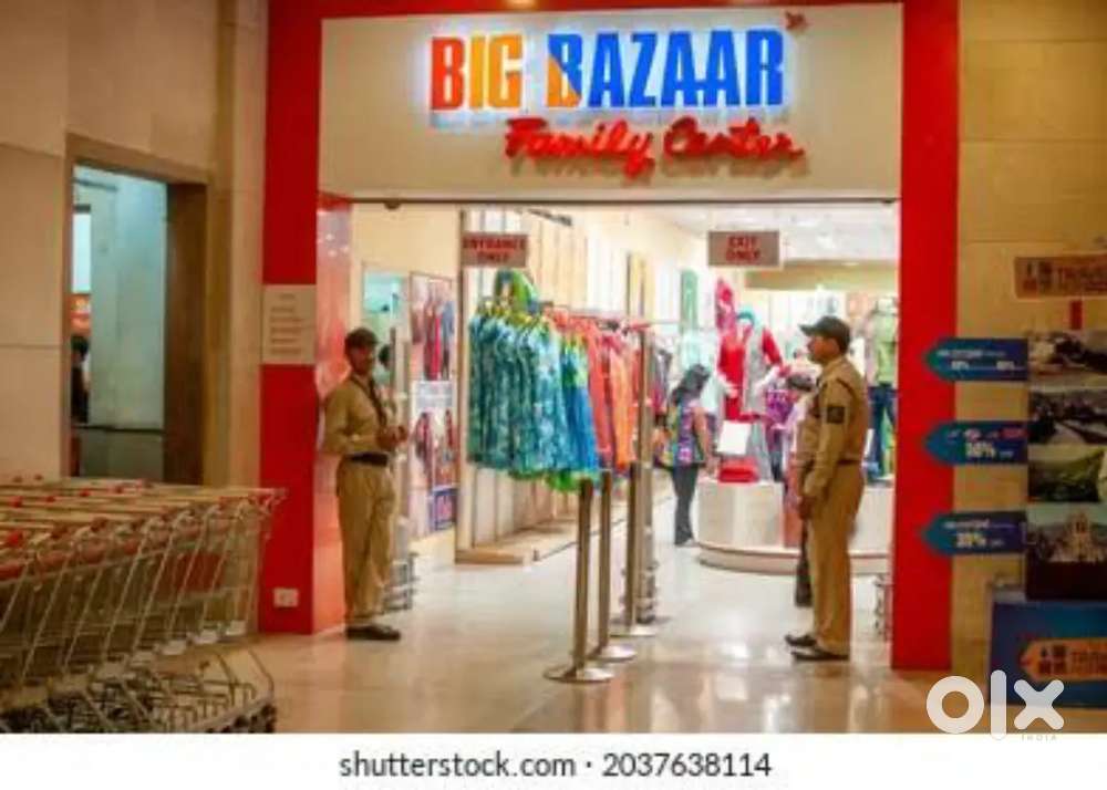 NCR JOB Big Bazaar in Shopping Mall