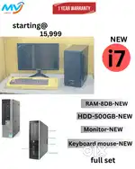 Same day delivery  Free Installations  full set  Ram - 8GB DDR3