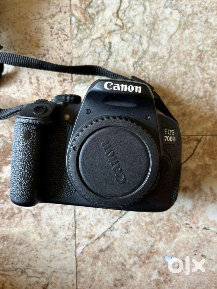 Canon EOS 700D with lens