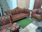 5 seeter teak wood sofa for sale