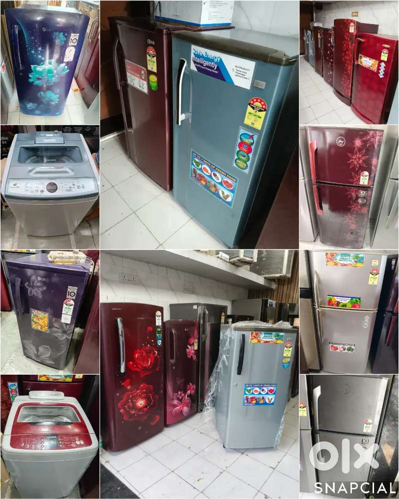 [ 5 YEAR'S WARRANTY: REFRIGERATOR WASHING MACHINE AVAIL DELIVERY