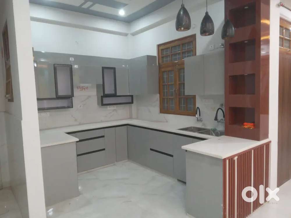 Beautifu 2bhk specious semi furnished house for  family