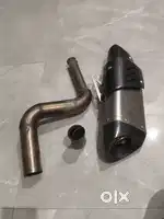 AKROPOVIC EXHAUST WITH BEND PIPE AND DH KILLER