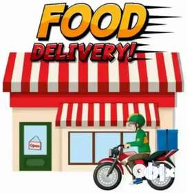 Hiring for food delivery boy biker-cyclest // part time or full time