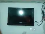 Samsung TV.   With all set home threther and setup box full kit